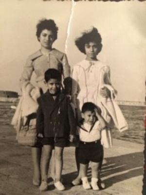 Photo of my grandmother and her siblings