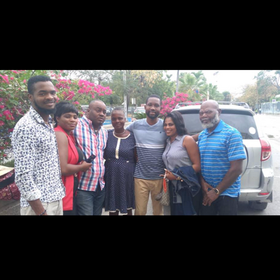 My parents, brothers, sister, and cousin