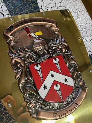 Family Crest close-up