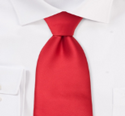 High School Red Tie Uniform 