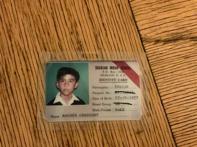 Father's School ID Front