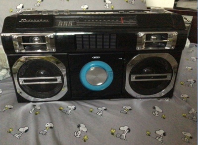 Boombox my father bought me 