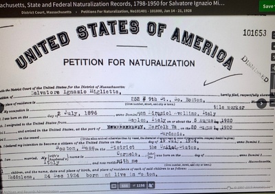 Naturalization Petition 