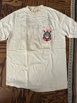 Corinthians Signed 1977 Paulista Winners