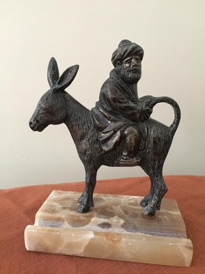 Hodja Statue, gift to my grandfather