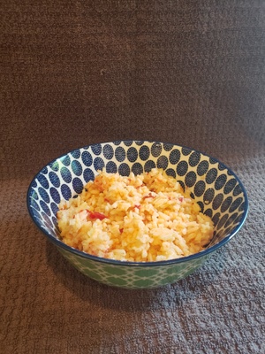 Grandma's infamous Spanish Red Rice 