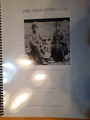 Picture of our Family History Book