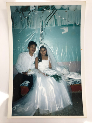 My parents wedding day 