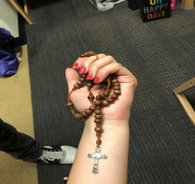 This Rosary is held very dear to my grandmother.