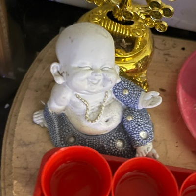 Little Buddha that is a family relic