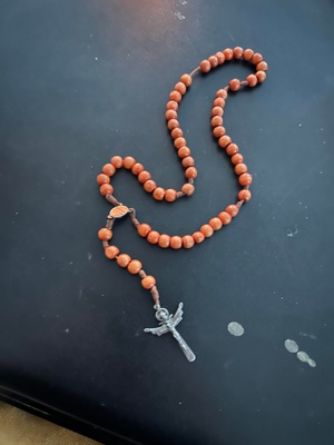 This is a rosary that my mother has. 