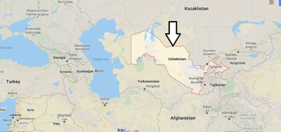 Uzbekistan is in Asia