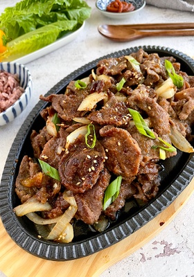 A Korean beef dish