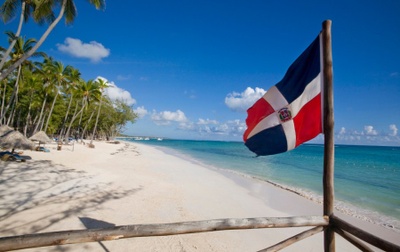 A beach in the Dominican Republic.
