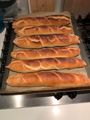 Homemade Baguette 