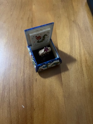  Ring gifted to me by my grandmother.