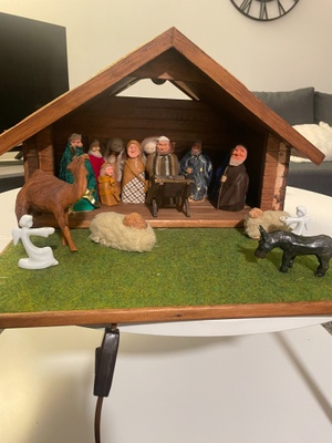 Handmade Jesus Crib