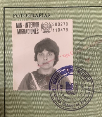 Grandmother (Maguina) Passport Photo