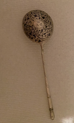 Silver spoon from the early 1900s 