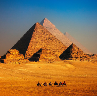 these pyramids in fact 