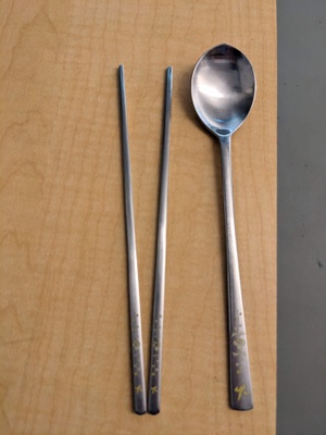 korean utensil set