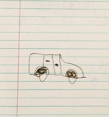Drawing of a Car