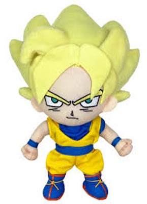 A Super Saiyan Goku Plushy 