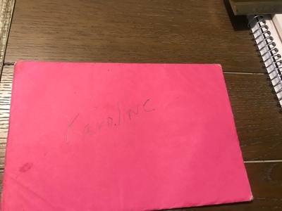 Its envelope 