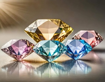 Fancy colored diamonds