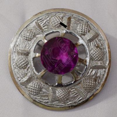 Amethyst Pin from Scotland