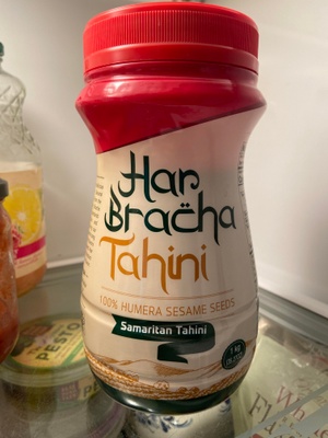 Bottle of Tahini