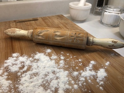 Springerle rolling pin from Germany