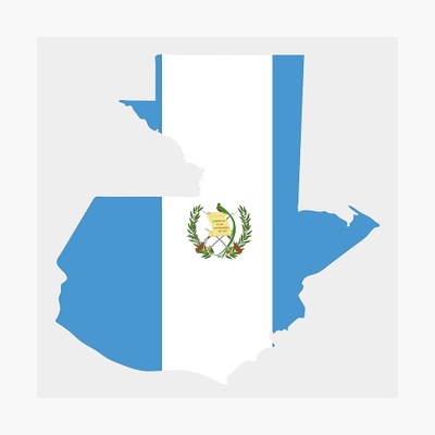 Esta es la mapa de Guatemala