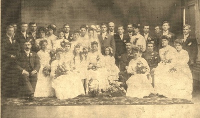 1906 Wedding Photo--Newark, NJ
