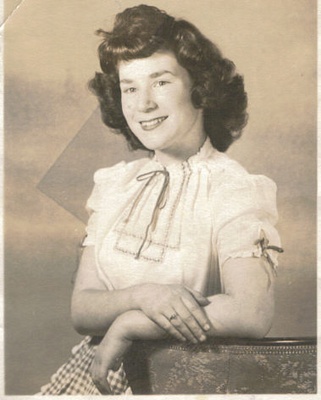 Ethyle Kauffman as a young woman.