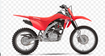 A dirt bike