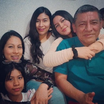 My immediate family in Peru. 