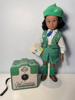 Girl Scouts Doll and Container