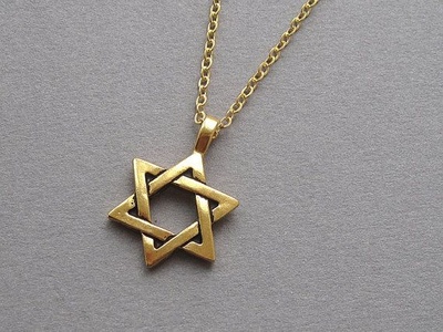 Great grandma's Jewish star necklace.
