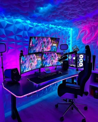 gaming setup