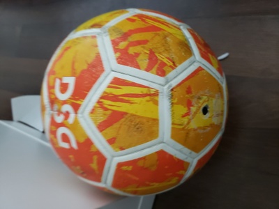 It is the soccer ball I use a lot.