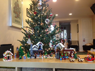 Christmas Lego buildings, Christmas tree