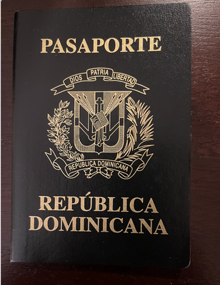 El pasaporte Dominicano del pasado