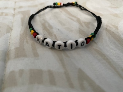 Bracelet with name on it