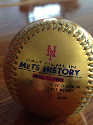 Mets history a little torn because of how old.