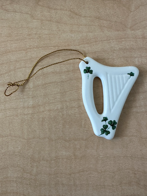  The Irish Harp Ornament
