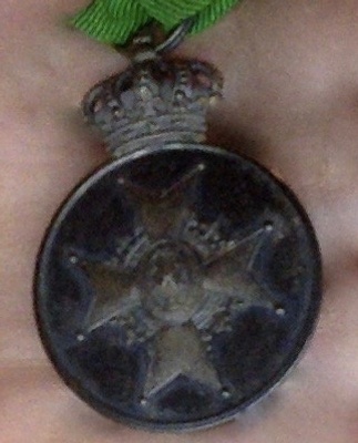 Medal my grandfather received. 