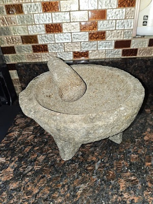 A molcajete