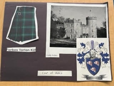 Family Kilt, Castle, Family Coat of Arms