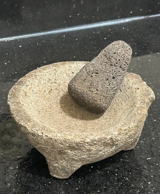 The Molcajete & Tejolote from Bisabuela.